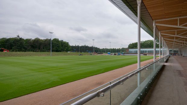Progress at St. George's Park
